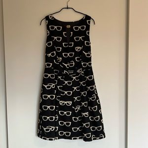 Retro Eva Franko Eyeglasses Dress sz 8